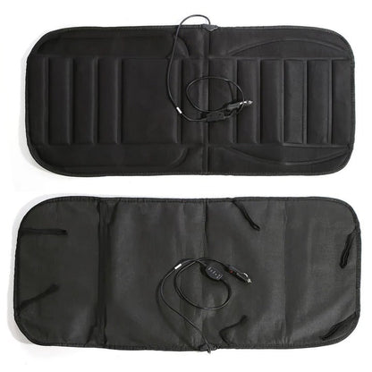 CozyRide Heated Seat Cushion with 12V Adapter and Remote Control