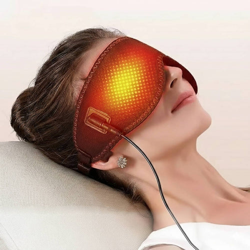 Relaxation Eye Mask with Adjustable Fit and USB Heating
