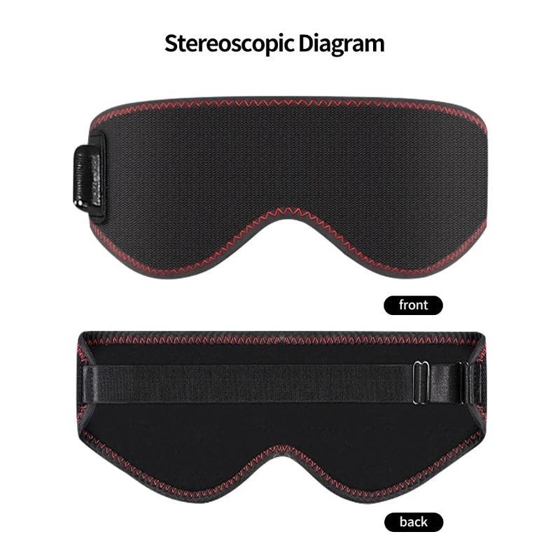 Relaxation Eye Mask with Adjustable Fit and USB Heating