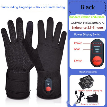 Rechargeable Winter Gloves with Touchscreen Capability