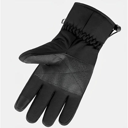 Rechargeable Heated Gloves with Touchscreen & Waterproof Design