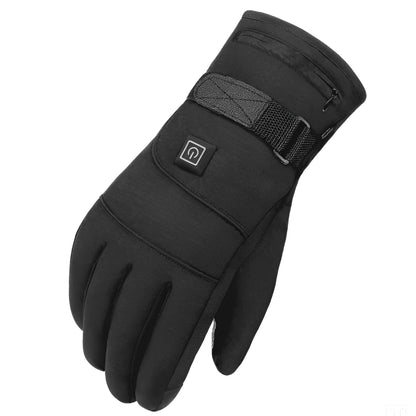 Rechargeable Heated Gloves with Touchscreen & Waterproof Design