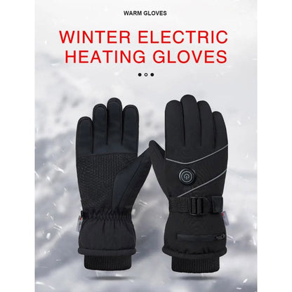 Rechargeable Winter Gloves with Touchscreen Features & 3 Heat Settings