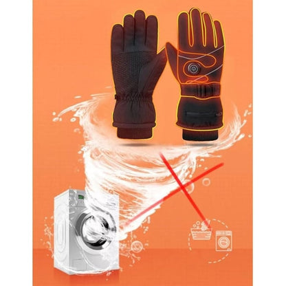 Rechargeable Winter Gloves with Touchscreen Features & 3 Heat Settings