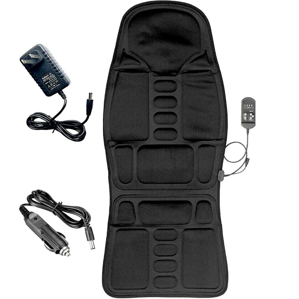 Ergonomic Heated Massage Cushion for Home and Car Relaxation