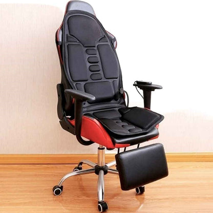 Ergonomic Heated Massage Cushion for Home and Car Relaxation