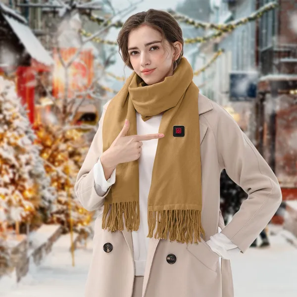 USB-Powered Thermal Neck Wrap for Ultimate Winter Warmth