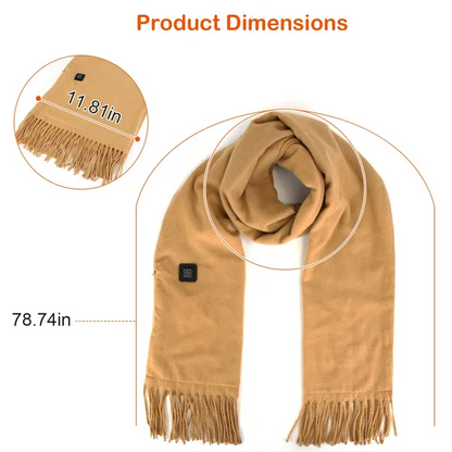 USB-Powered Thermal Neck Wrap for Ultimate Winter Warmth