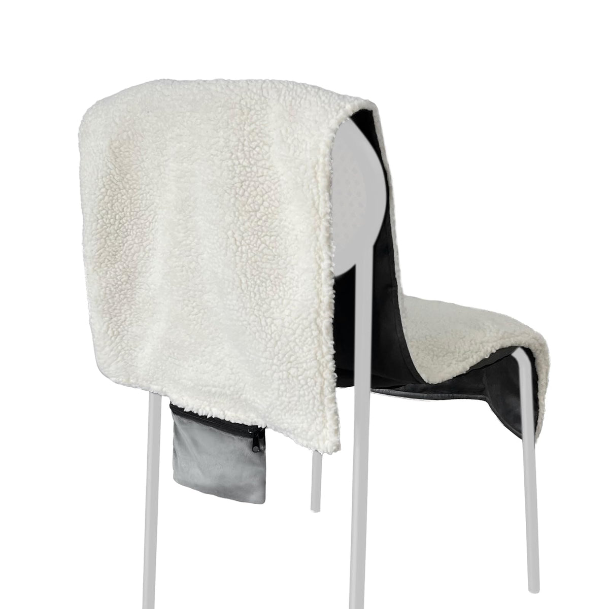 USB-Powered Cozy Chair Pad with Dual Heating Zones