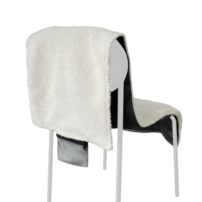 USB-Powered Cozy Chair Pad with Dual Heating Zones