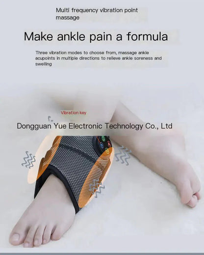 Soothing Ankle Relief Massager with Heat and Vibration