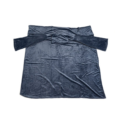 CozyTech Wearable Heating Blanket with Sleeves and Chest Warmth