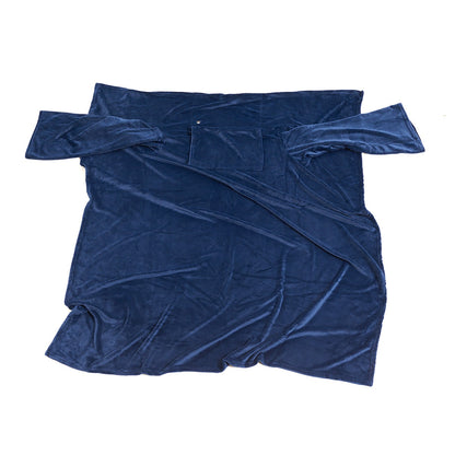 CozyTech Wearable Heating Blanket with Sleeves and Chest Warmth