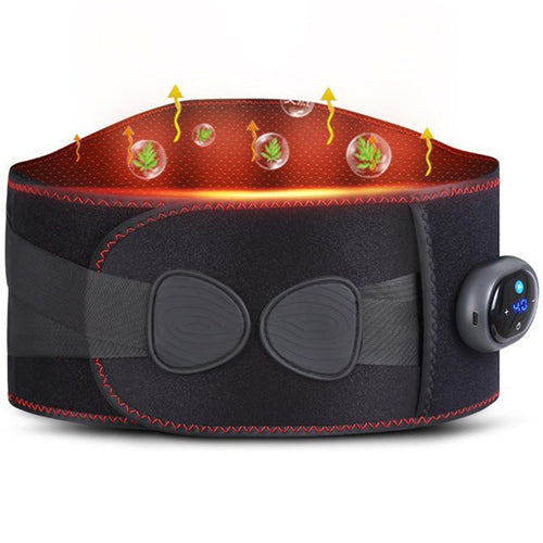 Rechargeable Infrared Heating Belt with Massage Functionality