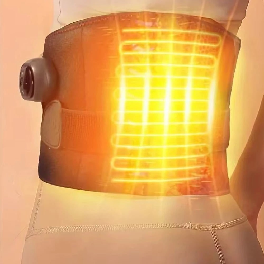 Rechargeable Infrared Heating Belt with Massage Functionality