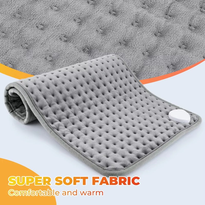 Adjustable Temperature Electric Heating Pad with Timer Function