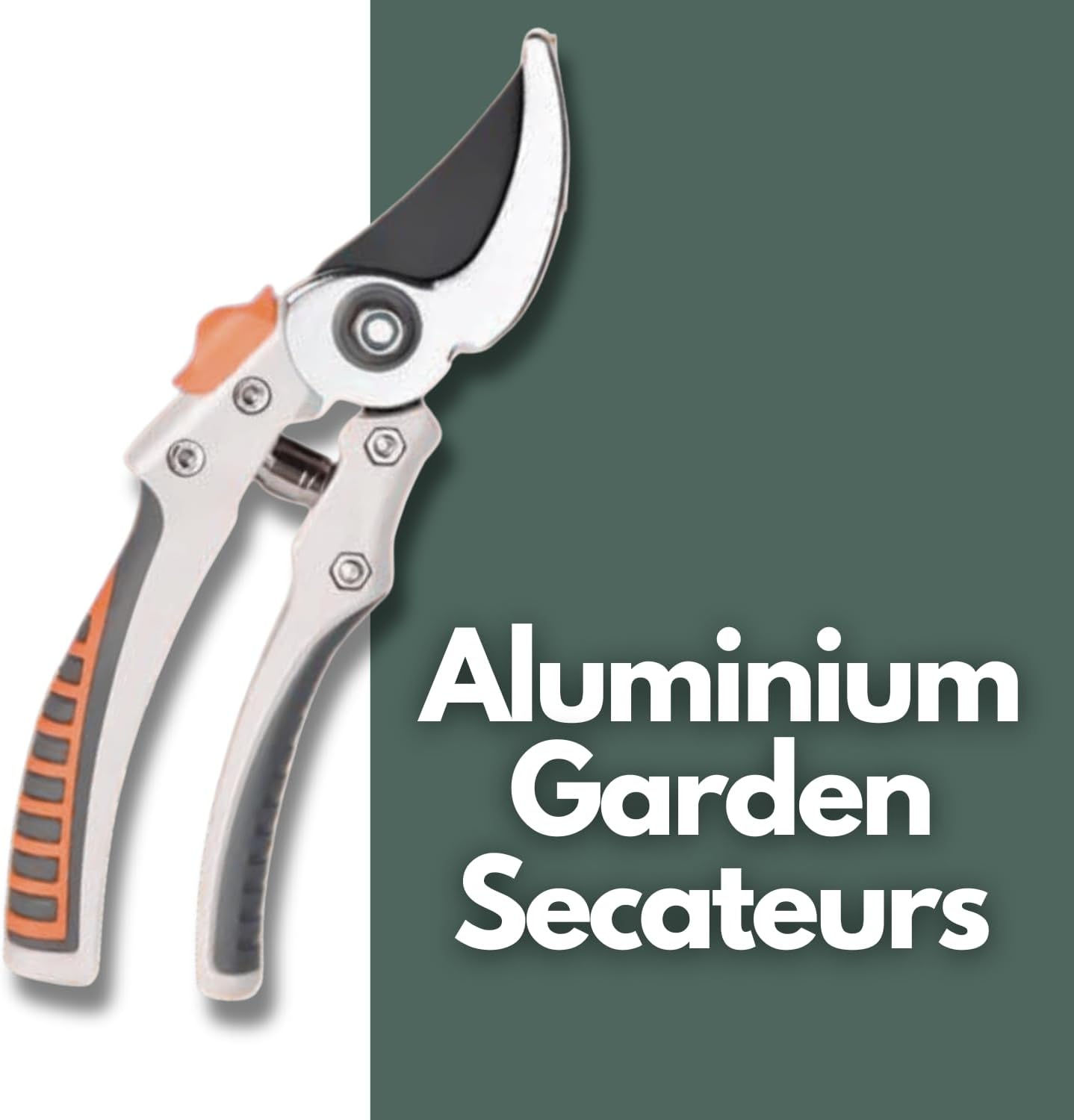 Precision Pruner with Carbon Steel Blade | Cuts Branches Up to 19mm | Ergonomic Soft Grip Handles | Ideal for Gardening & Fruit Harvesting