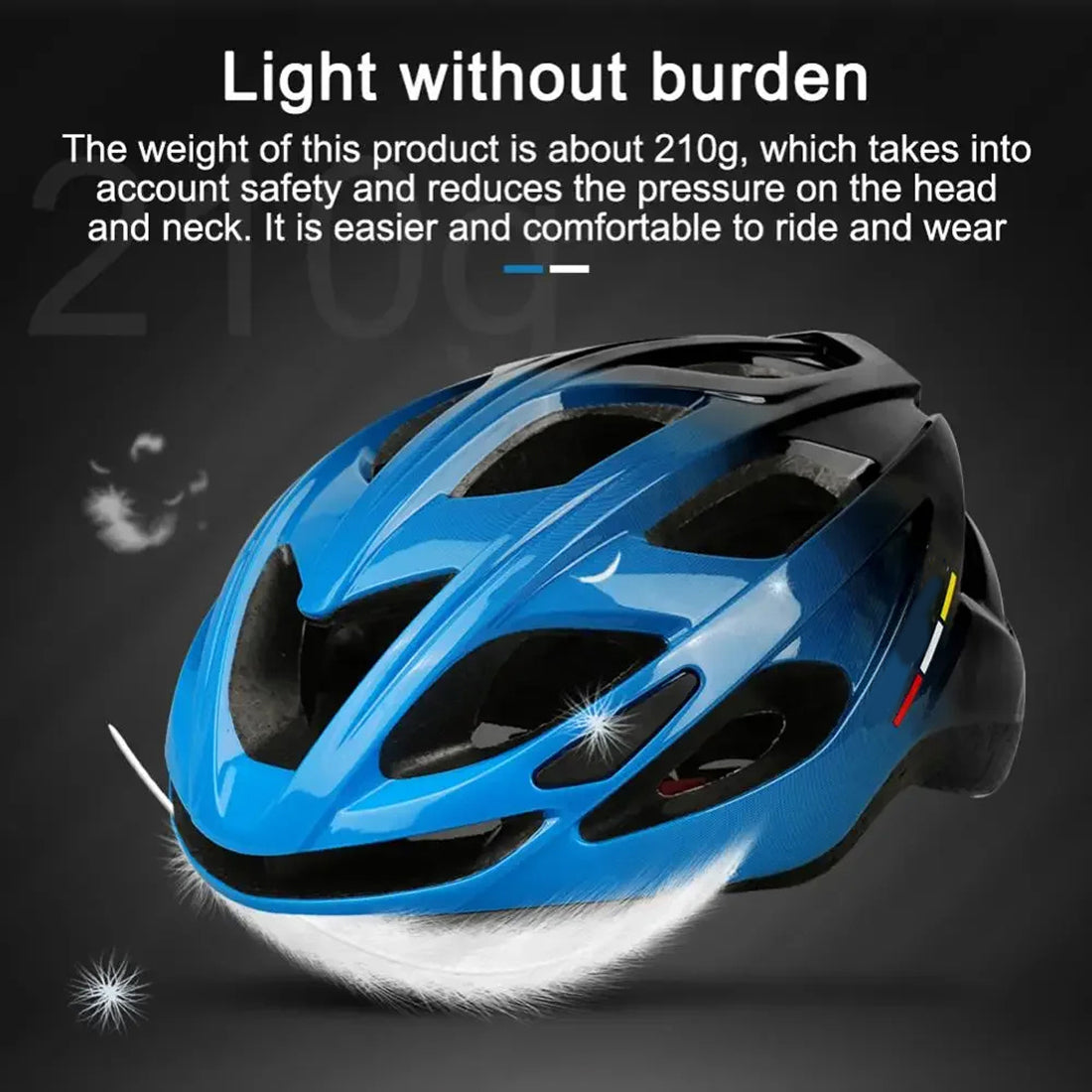 Ultralight Bicycle Helmet with 16 Air Vents