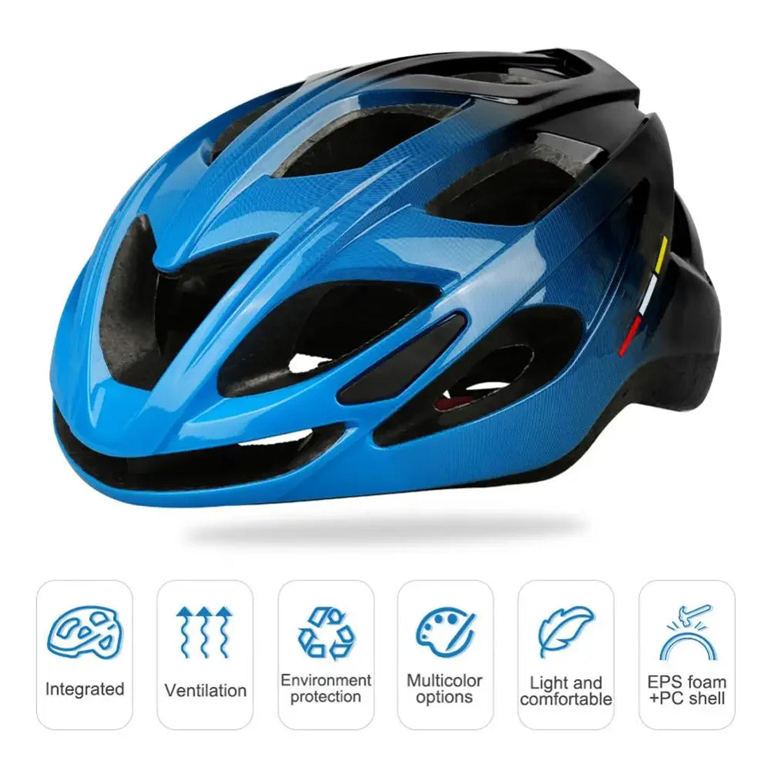 Ultralight Bicycle Helmet with 16 Air Vents