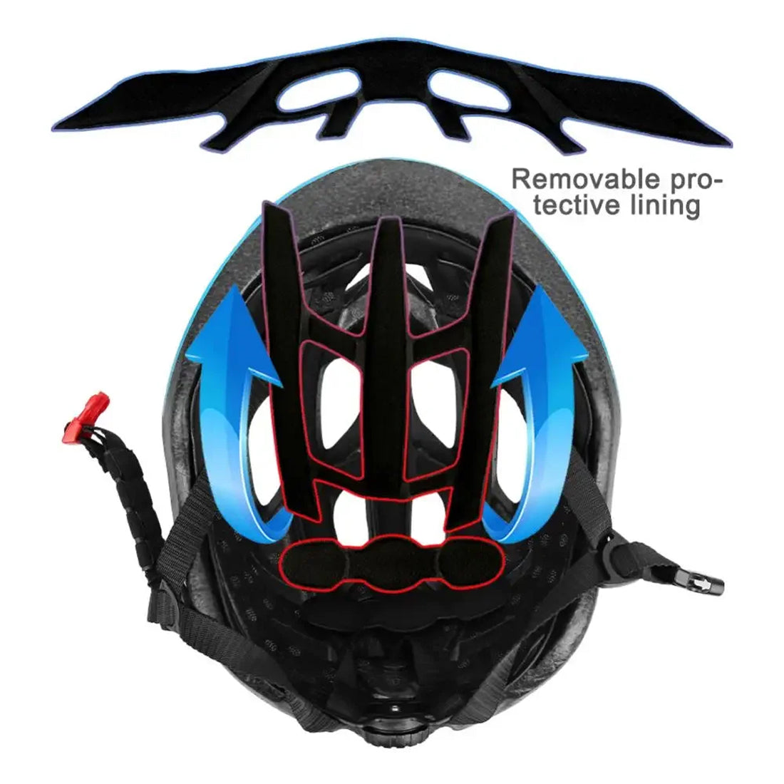 Ultralight Bicycle Helmet with 16 Air Vents