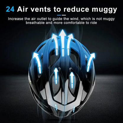 Ultralight Bicycle Helmet with 16 Air Vents