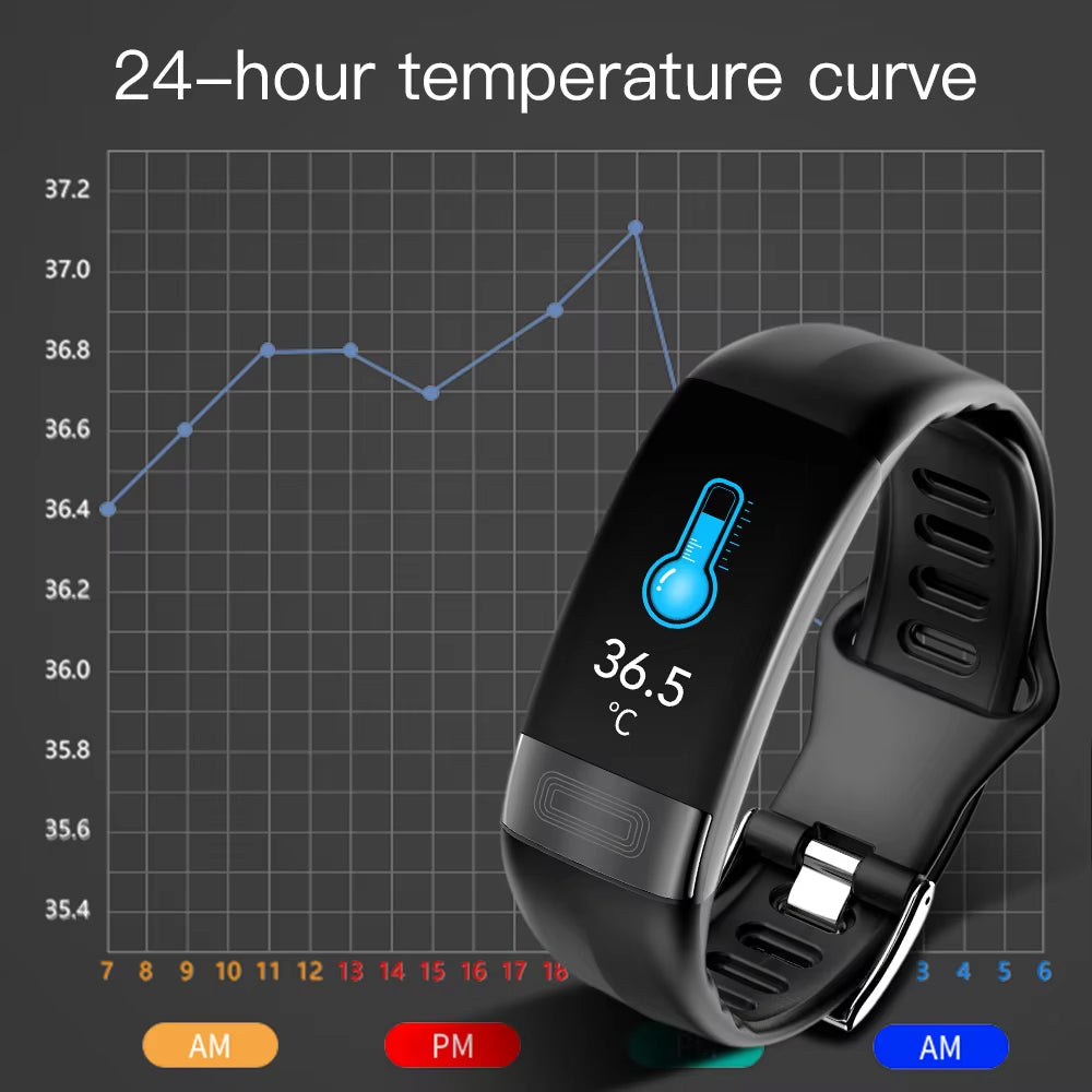Multi-Function Hexagonal Smart Watch