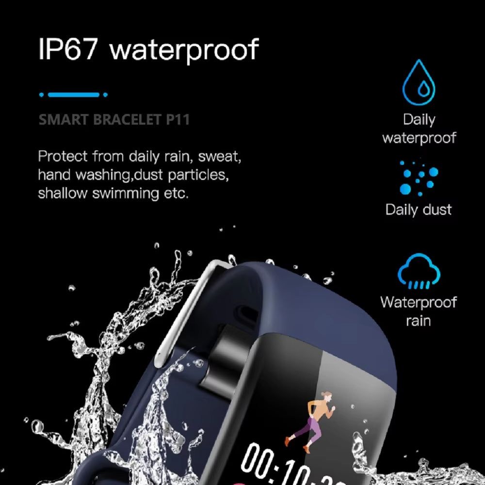 Multi-Function Hexagonal Smart Watch