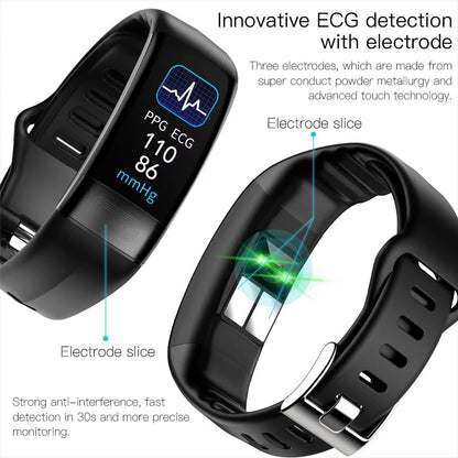 Multi-Function Hexagonal Smart Watch