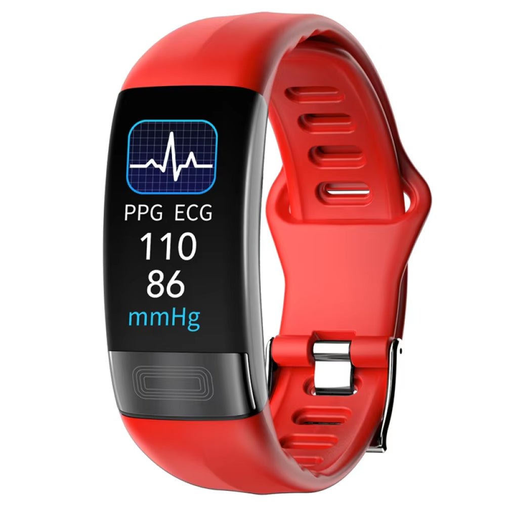 Heart Rate Monitor Watch with Hexagonal Design