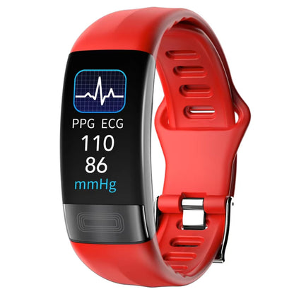 Heart Rate Monitor Watch with Hexagonal Design