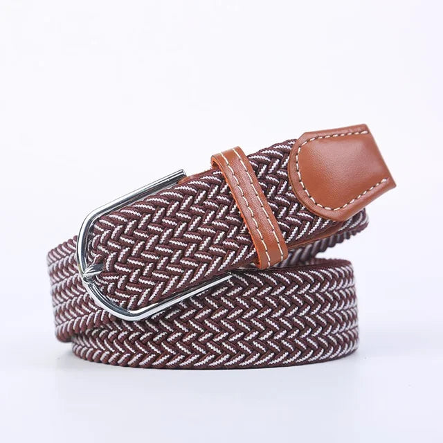 Stretchy Casual Belt Crafted from Elastic Fabric