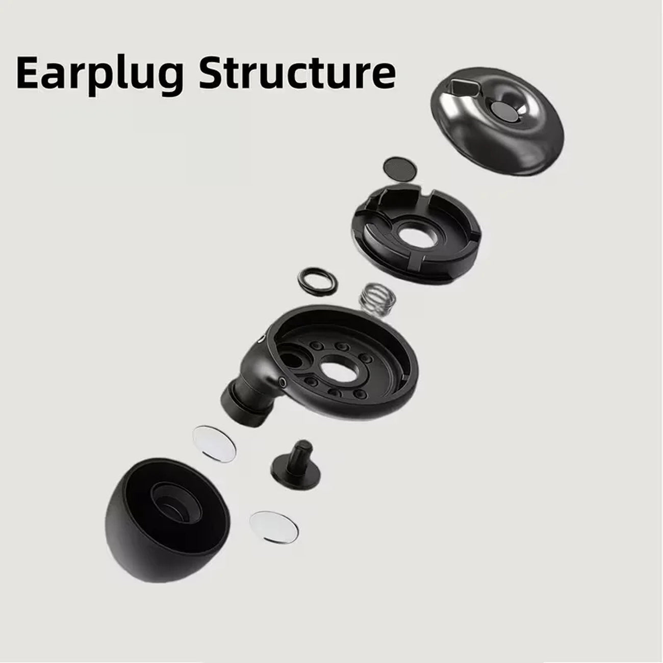 Adjustable Earplugs for Noise Reduction - UK Version