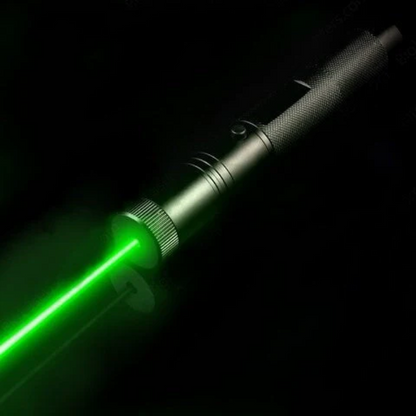 Precision Laser Pointer with Focus Adjustment and Safety Lock