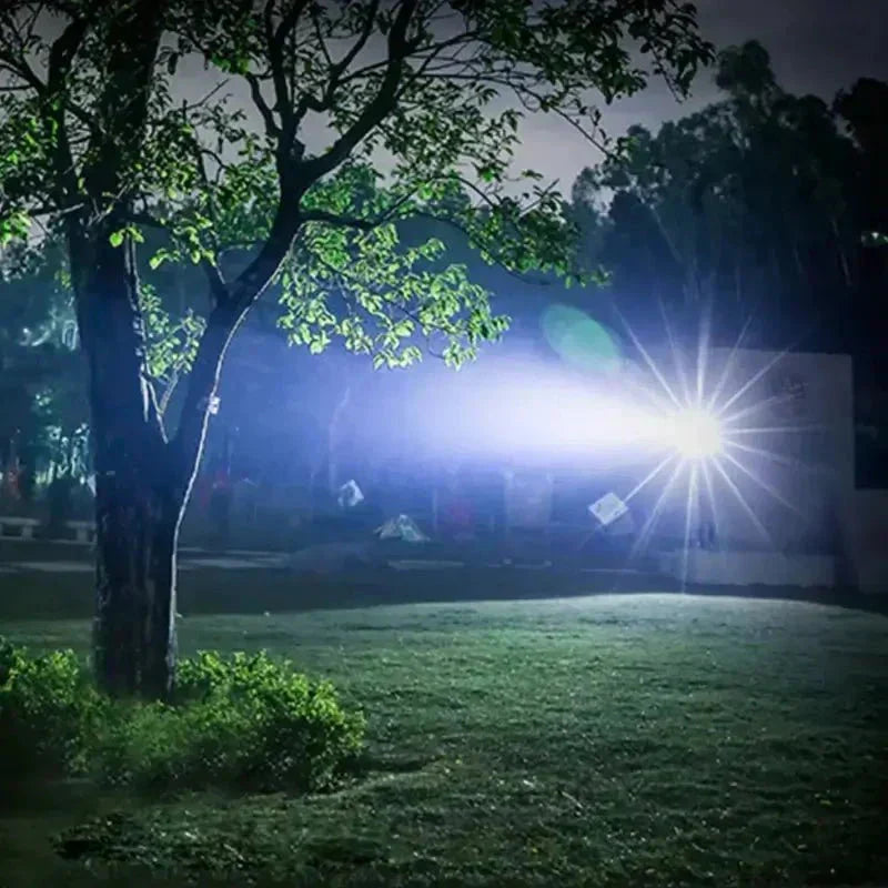 Ultra Bright Tactical Flashlight with 90,000 Lumens | Waterproof & Adjustable Zoom | Rugged Design for Outdoor Use