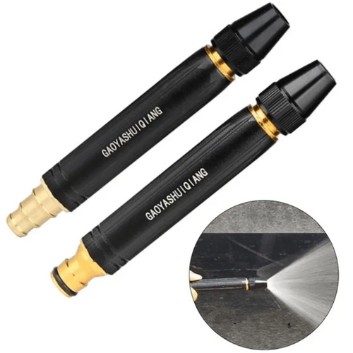 Versatile High-Pressure Hose Nozzle with Customizable Spray Options