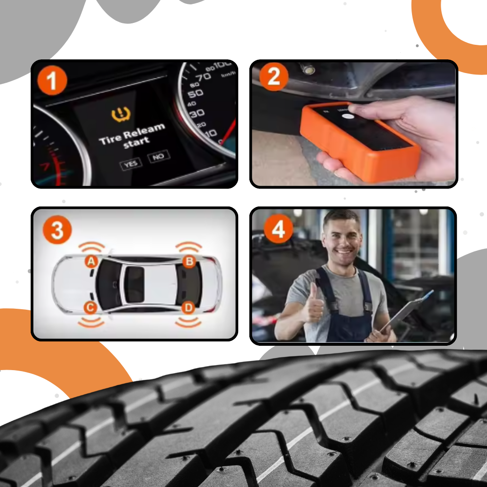 Precision Tire Pressure Monitoring System Reset Tool