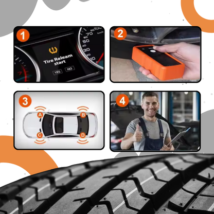 Precision Tire Pressure Monitoring System Reset Tool