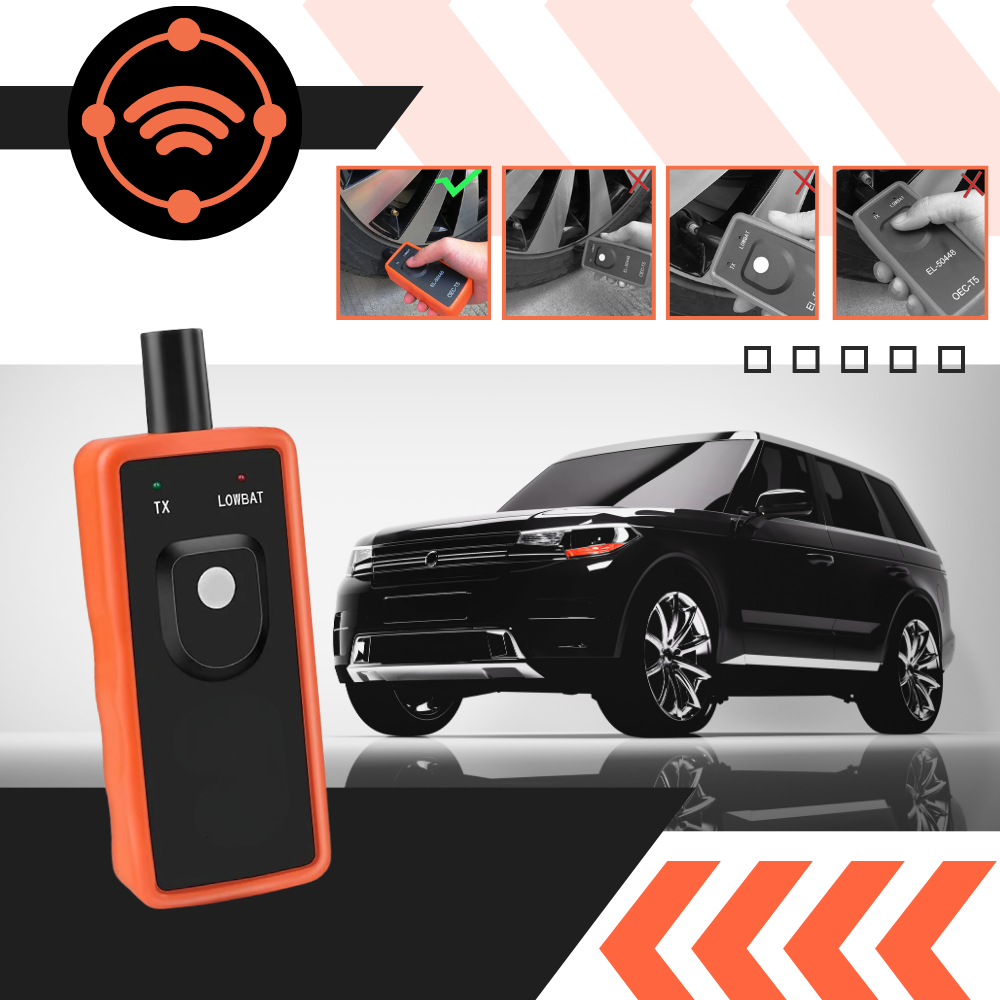 Precision Tire Pressure Monitoring System Reset Tool
