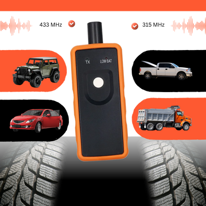 Precision Tire Pressure Monitoring System Reset Tool
