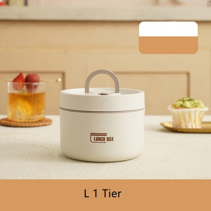 Thermal Lunch Box Containers Crafted from Stainless Steel