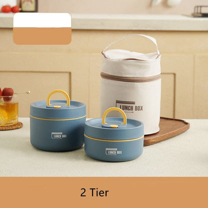 Thermal Lunch Box Containers Crafted from Stainless Steel