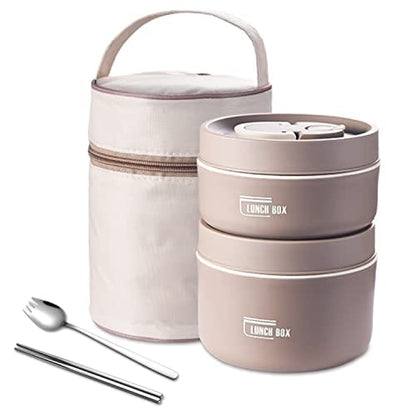 Thermal Lunch Box Containers Crafted from Stainless Steel