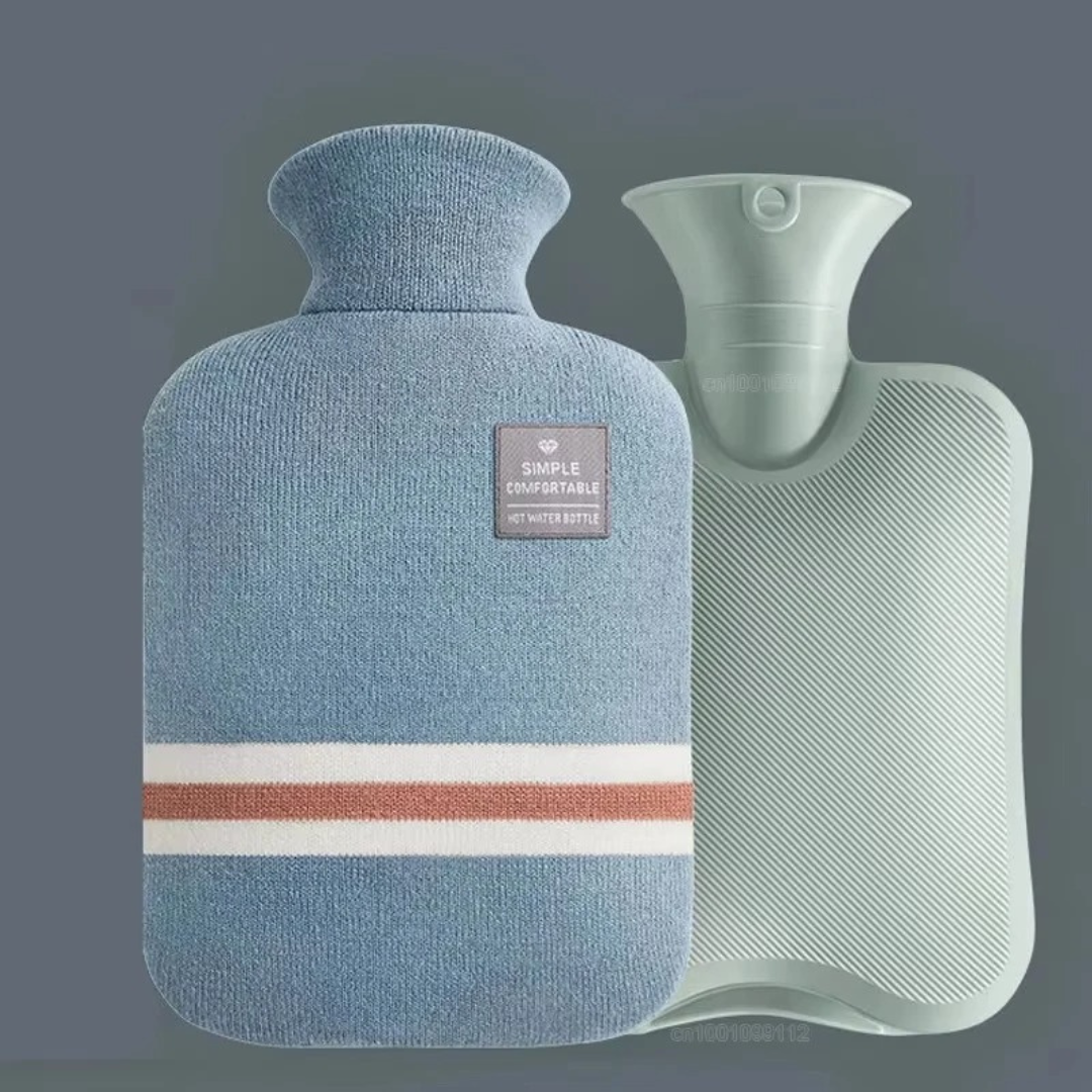 Cozy Heat Bottle with Soft Knit Cover – 2L of Comfort