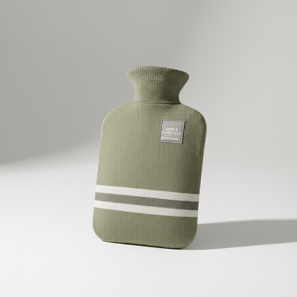 Cozy Heat Bottle with Soft Knit Cover – 2L of Comfort