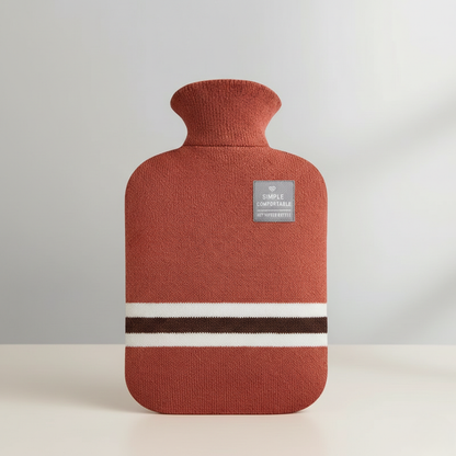 Cozy Heat Bottle with Soft Knit Cover – 2L of Comfort