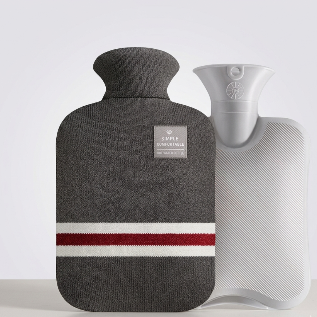 Cozy Heat Bottle with Soft Knit Cover – 2L of Comfort
