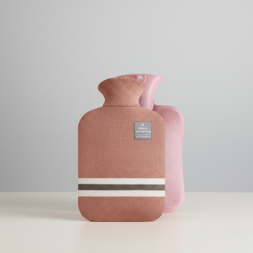 Cozy Heat Bottle with Soft Knit Cover – 2L of Comfort