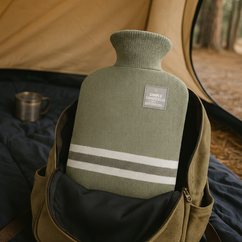 Cozy Heat Bottle with Soft Knit Cover – 2L of Comfort