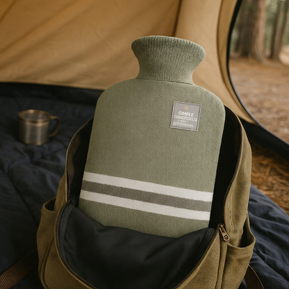 Cozy Heat Bottle with Soft Knit Cover – 2L of Comfort