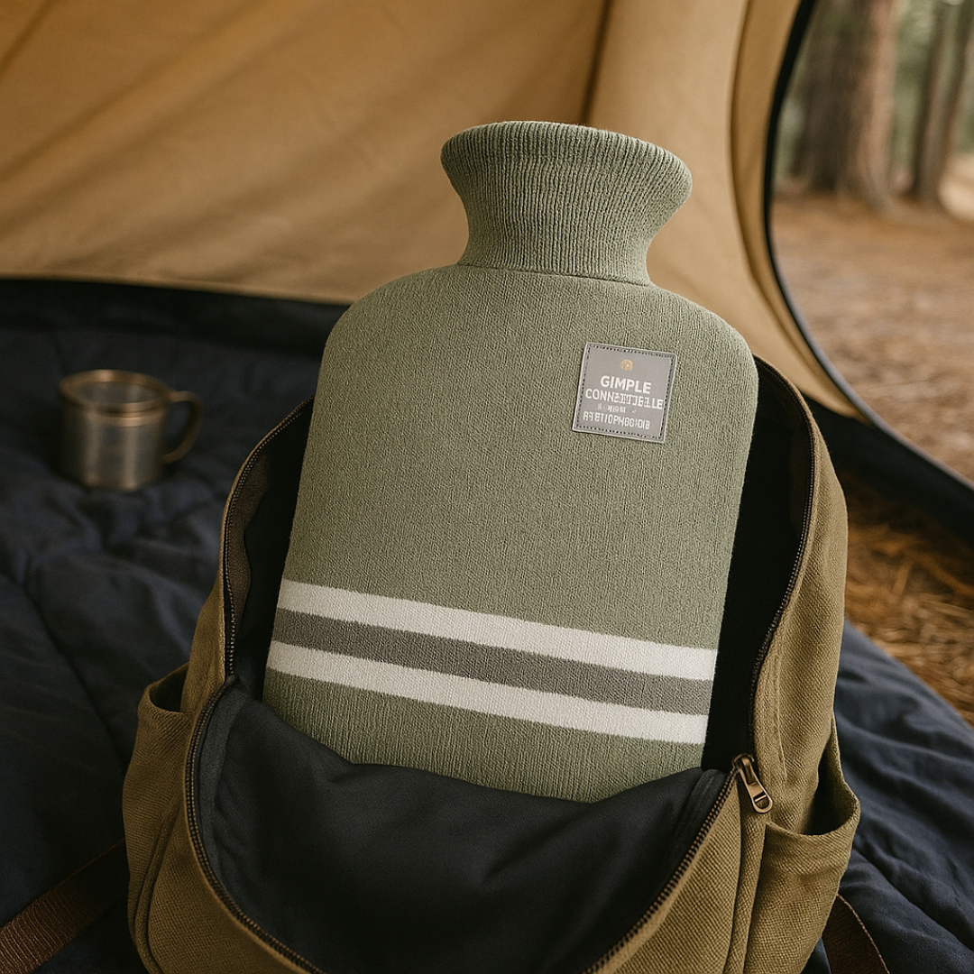 Cozy Heat Bottle with Soft Knit Cover – 2L of Comfort